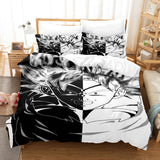 Dragon Ball Son Goku Bedding Sets Quilt Duvet Cover Kids Bed Sheets - EBuycos