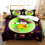 Dragon Ball Son Goku Bedding Sets Quilt Duvet Cover Kids Bed Sheets - EBuycos