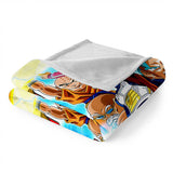 Dragon Ball Super Blanket Flannel Throw Room Decoration