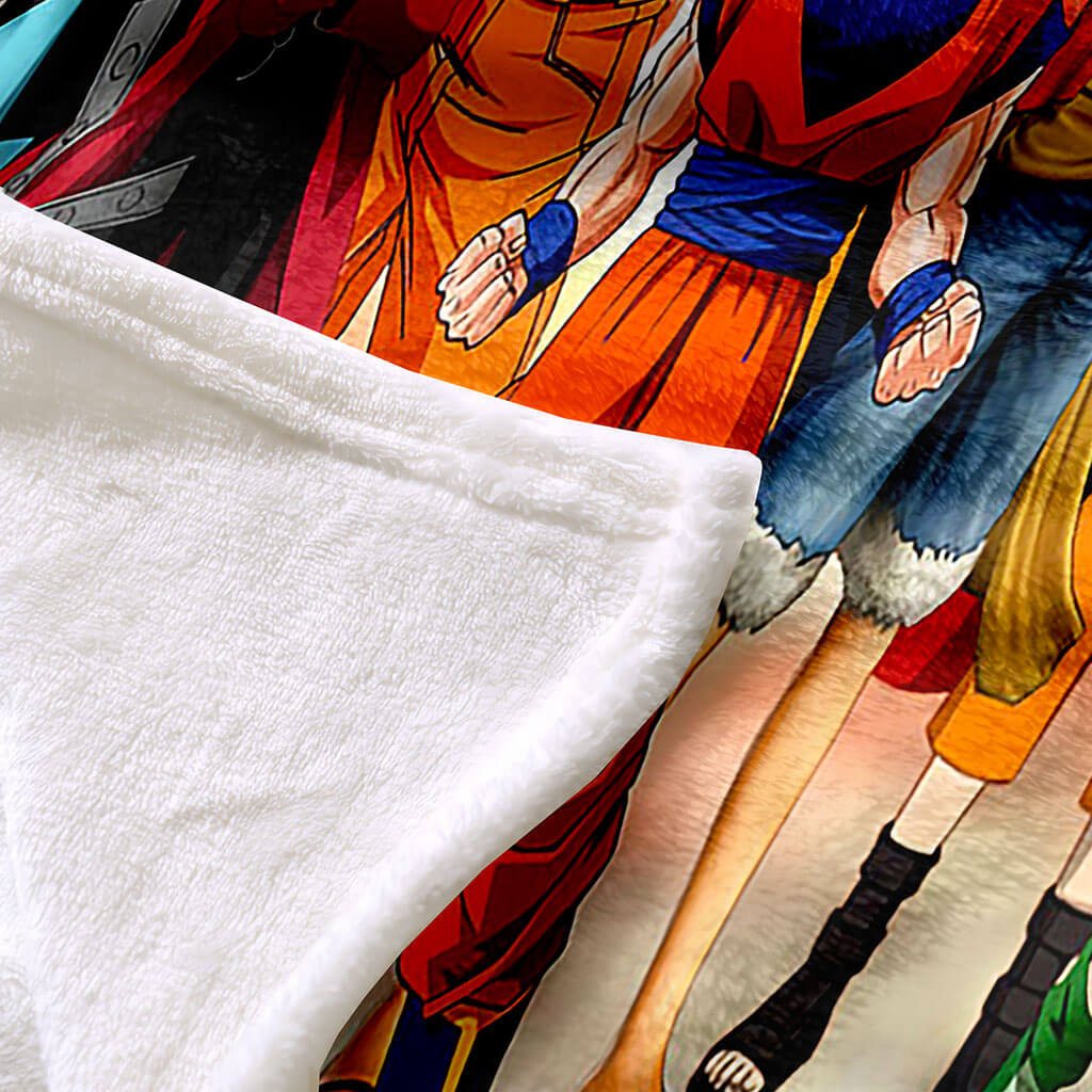 Dragon Ball Super Blanket Flannel Throw Room Decoration