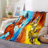 Dragon Ball Super Blanket Flannel Throw Room Decoration