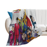 Dragon Ball Super Super Hero Blanket Pattern Flannel Throw Room Decoration