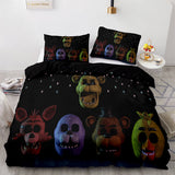 Five Nights at Freddy's Cosplay 3-Piece Bedding Duvet Cover Set Sheets - EBuycos