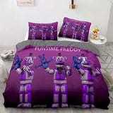 Five Nights at Freddy's Cosplay 3-Piece Bedding Duvet Cover Set Sheets - EBuycos