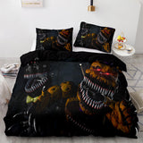 Five Nights at Freddy's Cosplay 3-Piece Bedding Duvet Cover Set Sheets - EBuycos