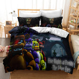 Five Nights at Freddy's Cosplay Bedding Duvet Covers Bed Sheets Sets - EBuycos