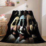 Five Nights at Freddy's Flannel Caroset Throw Cosplay Blanket Comforter Set - EBuycos