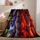 Five Nights at Freddy's Flannel Caroset Throw Cosplay Blanket Comforter Set - EBuycos