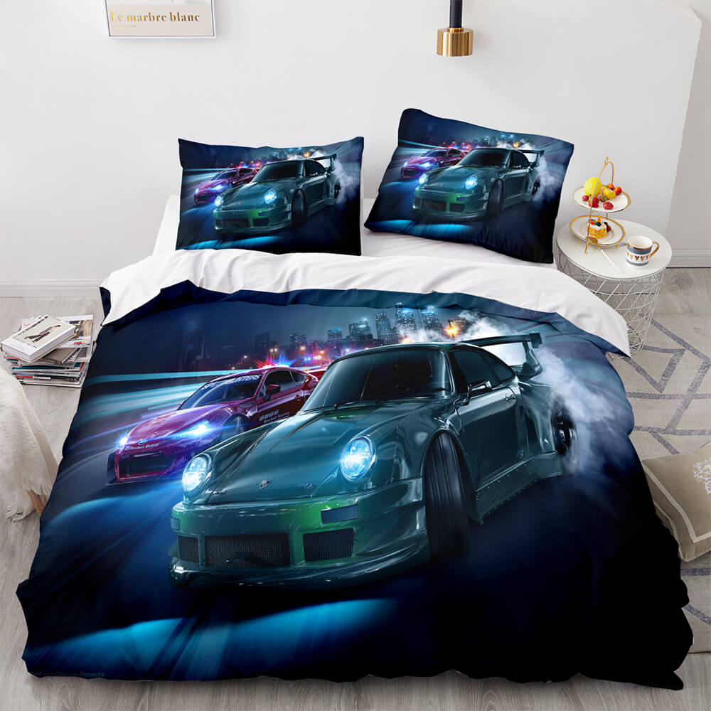 Forza Motorsport Bedding Set Quilt Duvet Covers Comforter Bed Sheets - EBuycos