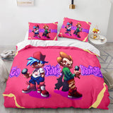 Friday Night Funkin Cosplay Bedding Sets Duvet Covers Bed Sheets - EBuycos