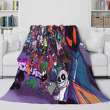 Friday Night Funkin Cosplay Flannel Blanket Warm Throw Bed Blankets - EBuycos