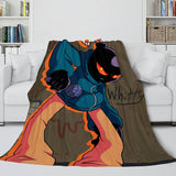 Friday Night Funkin FNF Whitty Flannel Fleece Throw Cosplay Blanket - EBuycos