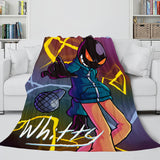 Friday Night Funkin FNF Whitty Flannel Fleece Throw Cosplay Blanket - EBuycos