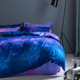 Galaxy Bedding Set Duvet Covers Comforter Bed Sheets for All Seasons - EBuycos