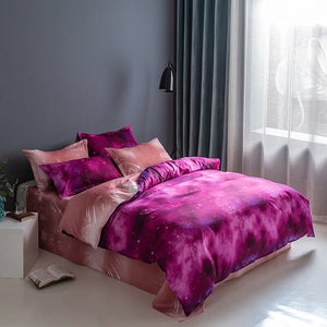 Galaxy Comforter Bedding Sets Duvet Covers Bed Sheets for All Seasons - EBuycos