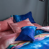 Galaxy Comforter Bedding Sets Duvet Covers Pillow Slips Bed Sheets - EBuycos