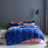 Galaxy Comforter Bedding Sets Duvet Covers Pillow Slips Bed Sheets - EBuycos