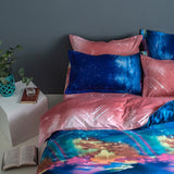 Galaxy Comforter Bedding Sets Duvet Covers Pillow Slips Bed Sheets - EBuycos