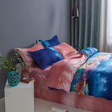 Galaxy Comforter Bedding Sets Duvet Covers Pillow Slips Bed Sheets - EBuycos