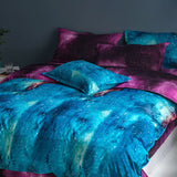 Galaxy Outer Space Comforter Bedding Sets Duvet Covers Bed Sheets - EBuycos
