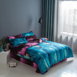 Galaxy Outer Space Comforter Bedding Sets Duvet Covers Bed Sheets - EBuycos