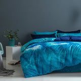Galaxy Sky Outer Space Comforter Bedding Sets Duvet Covers Bed Sheets - EBuycos