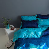 Galaxy Sky Outer Space Comforter Bedding Sets Duvet Covers Bed Sheets - EBuycos