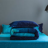 Galaxy Sky Outer Space Comforter Bedding Sets Duvet Covers Bed Sheets - EBuycos