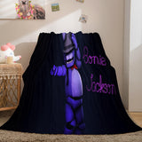 Game Five Nights at Freddy's Flannel Caroset Throw Cosplay Blanket Comforter Set - EBuycos