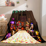 Game Five Nights at Freddy's Flannel Caroset Throw Cosplay Blanket Comforter Set - EBuycos
