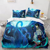 Game Genshin Impact Bedding Set Duvet Cover Comforter Bed Sheets - EBuycos