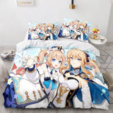 Game Genshin Impact Bedding Set Quilt Cover