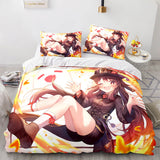 Game Genshin Impact Bedding Set Duvet Cover Comforter Bed Sheets - EBuycos
