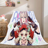 Game Genshin Impact Flannel Caroset Throw Cosplay Blanket Comforter Set - EBuycos