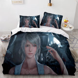 Game Ghost Knife Comforter Bedding Set 3 Piece Duvet Covers Bed Sheets - EBuycos