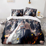 Game Ghost Knife Comforter Bedding Set 3 Piece Duvet Covers Bed Sheets - EBuycos