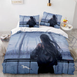 Game Ghost Knife Comforter Bedding Set 3 Piece Duvet Covers Bed Sheets - EBuycos