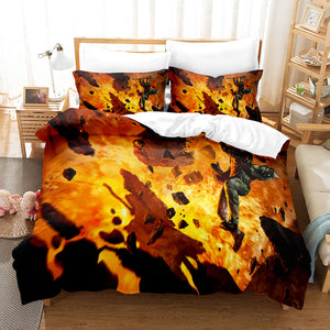 Game God Of War Cosplay Bedding Set Duvet Covers Comforter Bed Sheets - EBuycos