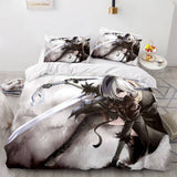 Game NieR Automata Cosplay 3 Piece Bedding Set Duvet Covers Bed Sheets - EBuycos