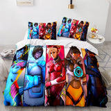 Game Overwatch Cosplay Bedding Set Duvet Covers Comforter Bed Sheets - EBuycos