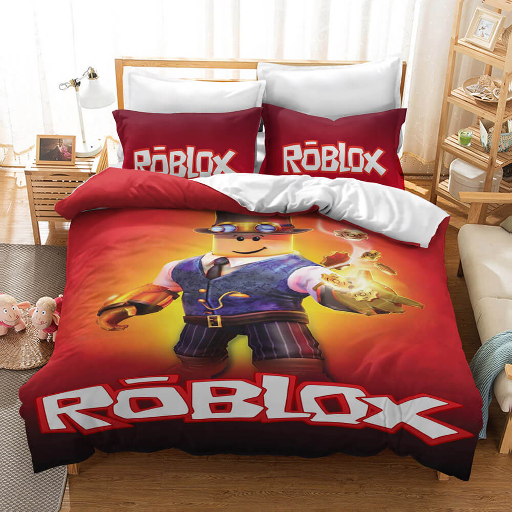 Game Roblox Cosplay Bedding Set Duvet Cover Bed Sheets Home Decoration - EBuycos