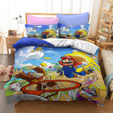 Game Super Mario Bedding Set Quilt Cover Without Filler