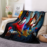 Game Super Mario Blanket Flannel Throw Room Decoration