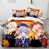 Genshin Impact Bedding Set Duvet Cover Comforter Bed Sheets - EBuycos