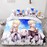 Genshin Impact Bedding Set Duvet Cover Comforter Bed Sheets - EBuycos
