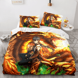 Genshin Impact Bedding Set Duvet Cover Comforter Bed Sheets - EBuycos