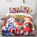 Genshin Impact Bedding Set Duvet Cover Comforter Bed Sheets - EBuycos