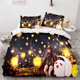 Genshin Impact Bedding Set Duvet Cover Comforter Bed Sheets - EBuycos