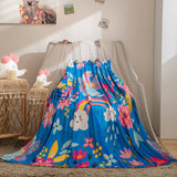Genshin Impact Flannel Caroset Throw Cosplay Blanket Comforter Set - EBuycos