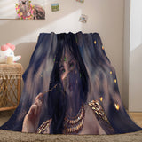 Ghost Blade Cosplay Flannel Fleece Blanket Comforter Bedding Blanket - EBuycos